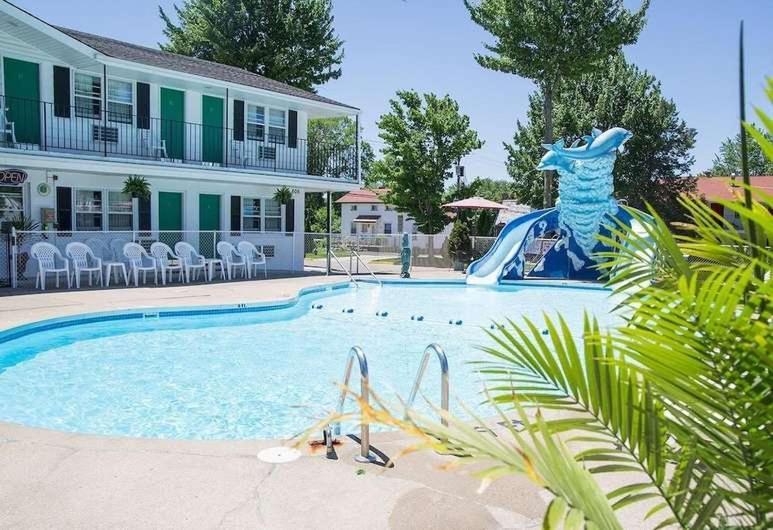 Colonial Motel ウィスコンシン デルズ エクステリア 写真